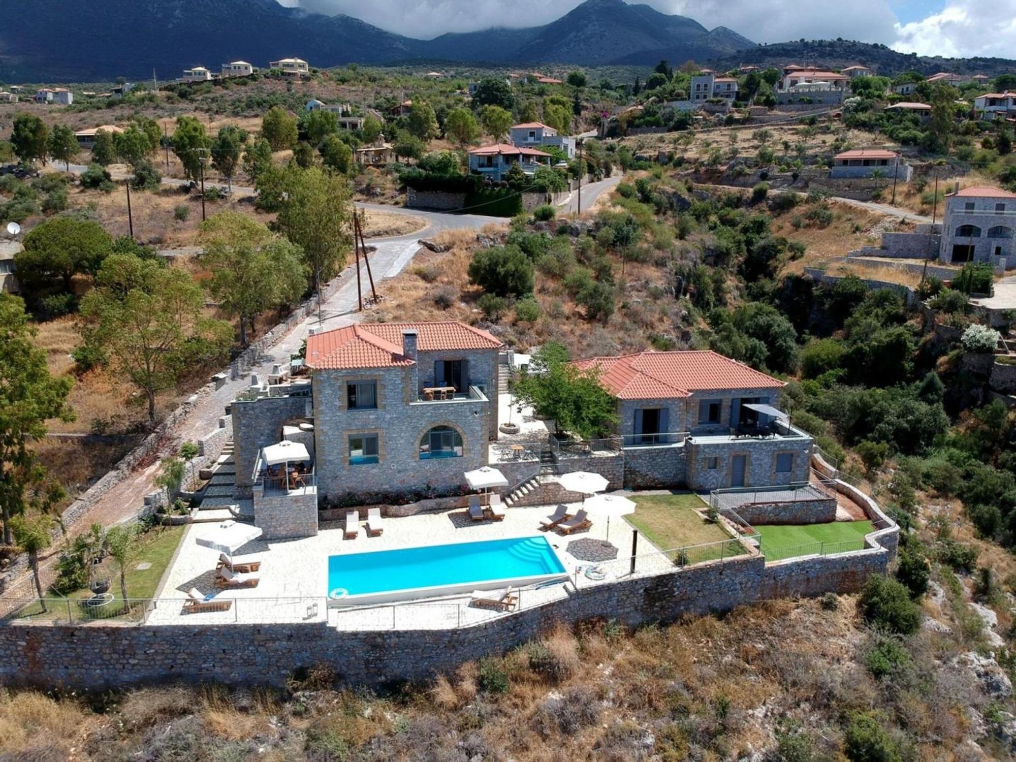 Irini Villa By Elrin Villas Mani Neokhorion  Exterior photo